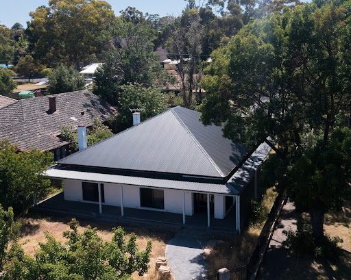 A building project roofed with COLORBOND®