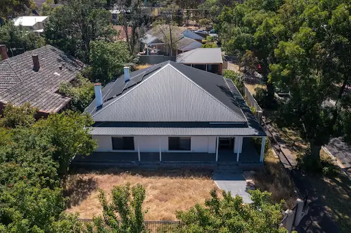 a new colorbond roofing project in erindale