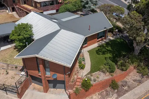 a home with colorbond steel-replaced roof in seacombe heights