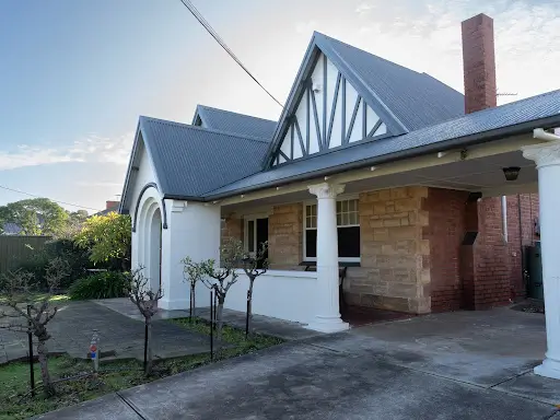 a home in manningham with colorbond woodland grey, one of the popular types of metal roofing in south australia