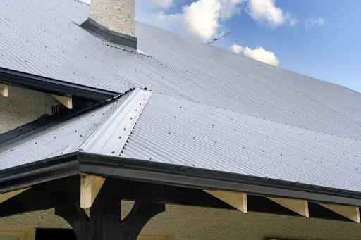 a home in hawthorn with colorbond woodland grey, one of the popular types of metal roofing in south australia